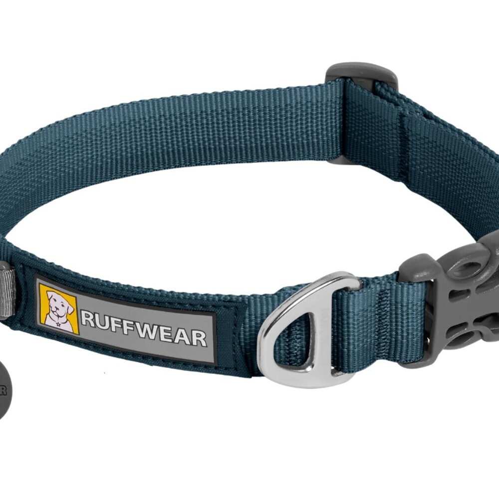 RuffWear Blue Moon Dog Collar, Size: Small